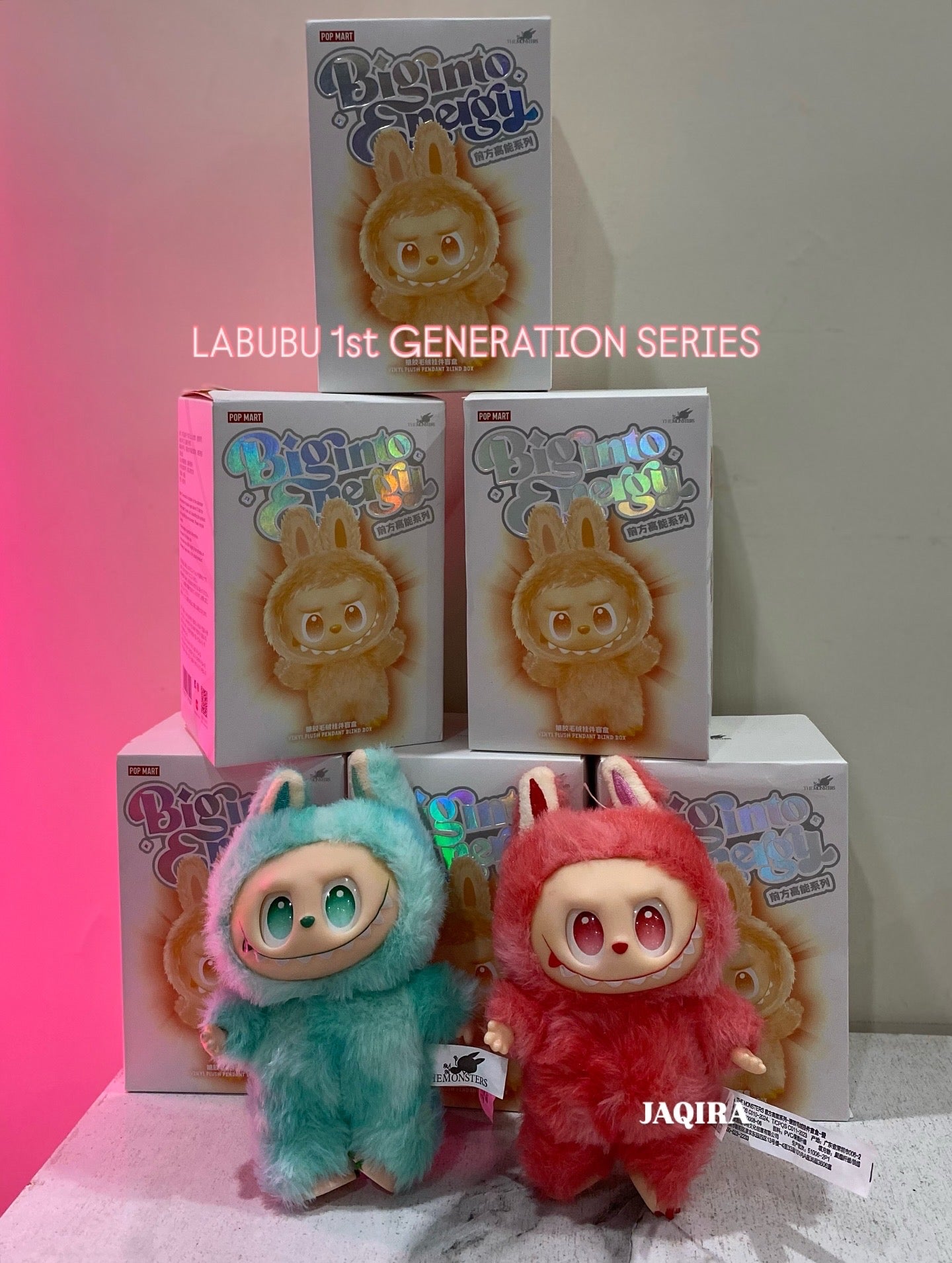 Labubu series 1st generation 2nd generation keychain ( Blind Box )