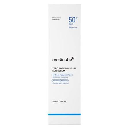 MEDICUBE ZERO PORE MOISTURE SUN SERUM 50ML