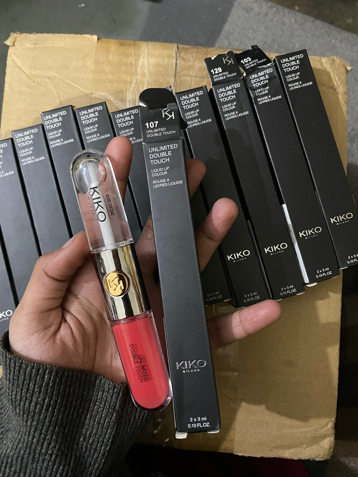 Kiko Milano Double touch Matte Lipgloss