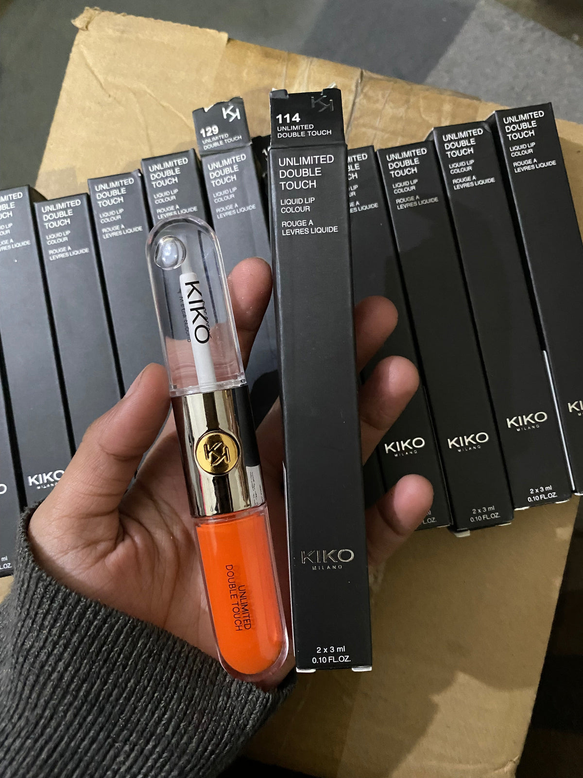 Kiko Milano Double touch Matte Lipgloss