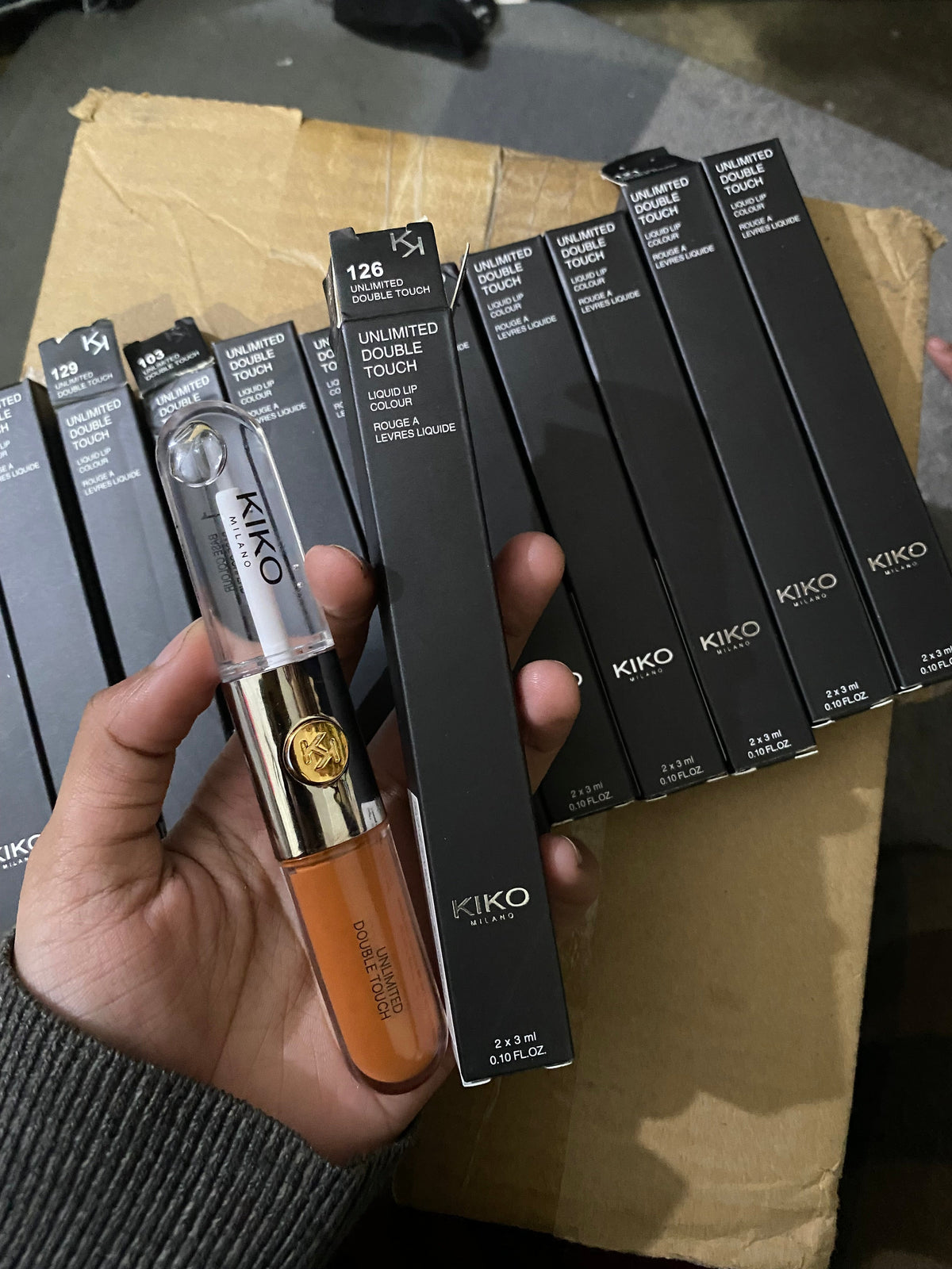Kiko Milano Double touch Matte Lipgloss