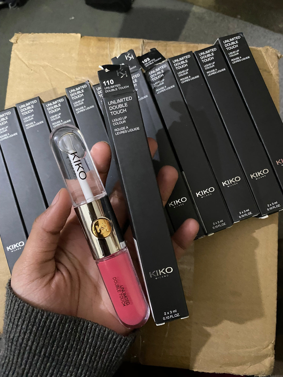 Kiko Milano Double touch Matte Lipgloss