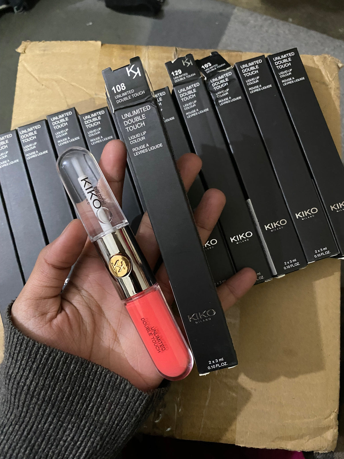 Kiko Milano Double touch Matte Lipgloss