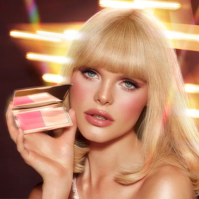 CHARLOTTE TILBURY HOLLYWOOD BLUSH & GLOW GLIDE PALETTE - TAN TO DEEP