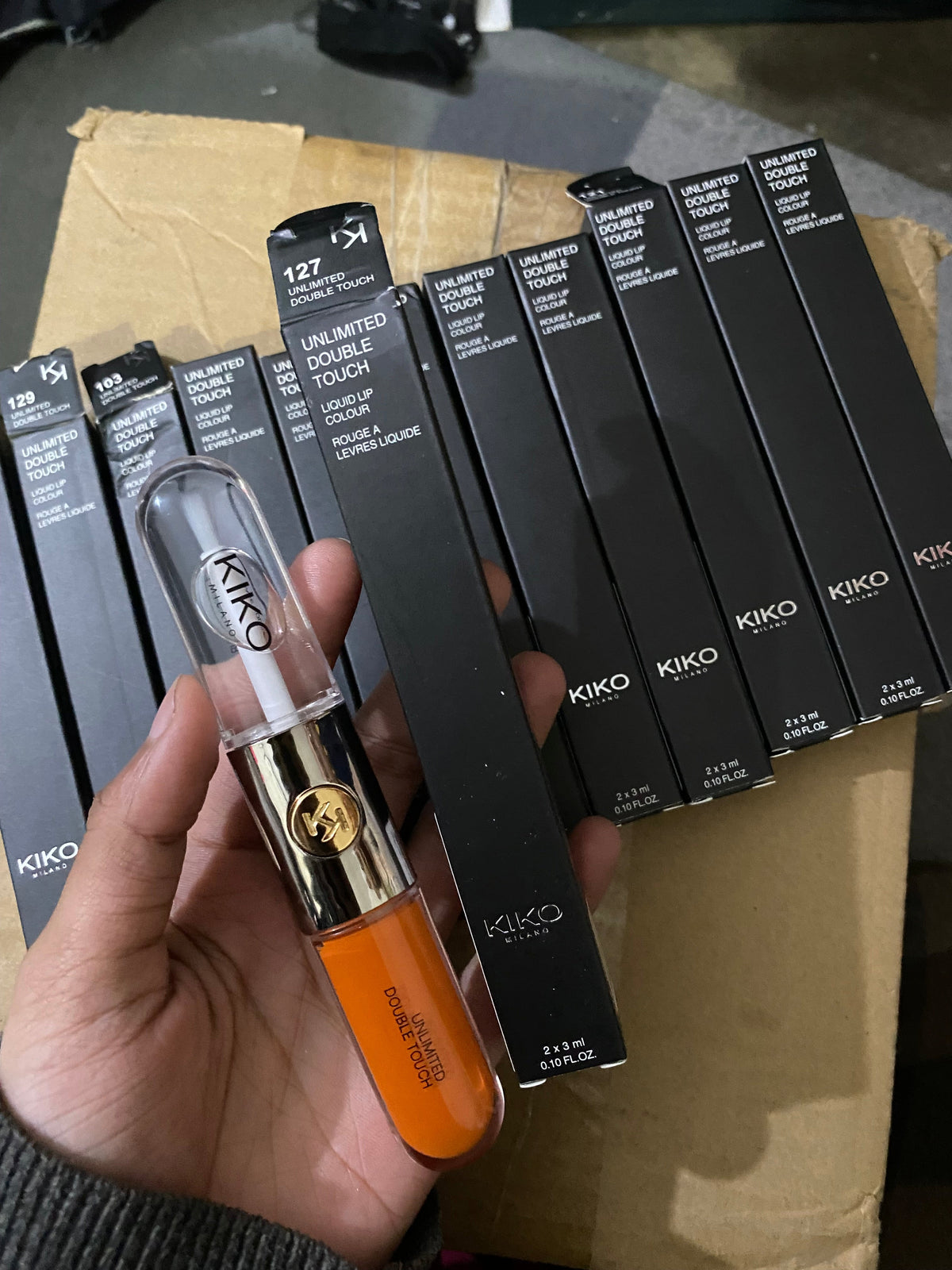 Kiko Milano Double touch Matte Lipgloss